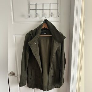 Hurley Winchester Women’s Green Wool Jacket Size M